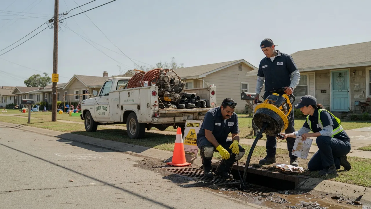 Drain Cleaning in Sabine Pass, TX near me